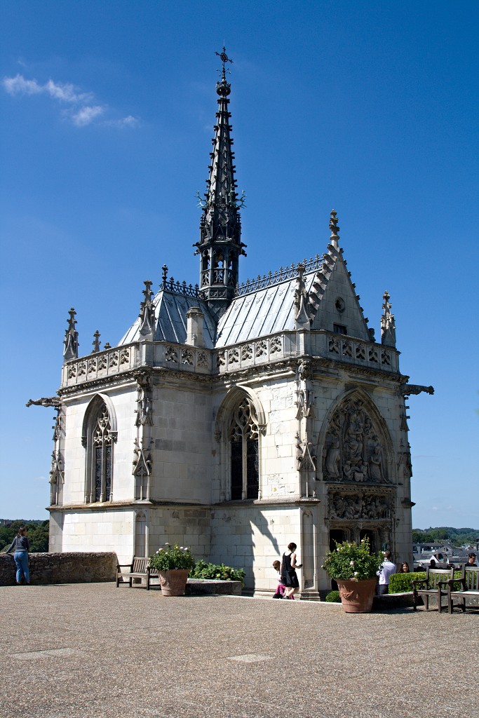 chateau kasteel amboise loire frankrijk hdr blois tours france kastelen renaissance Indre-et-Loire